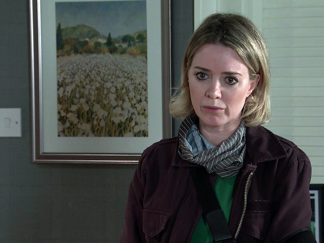 Abi on Coronation Street on September 18, 2020