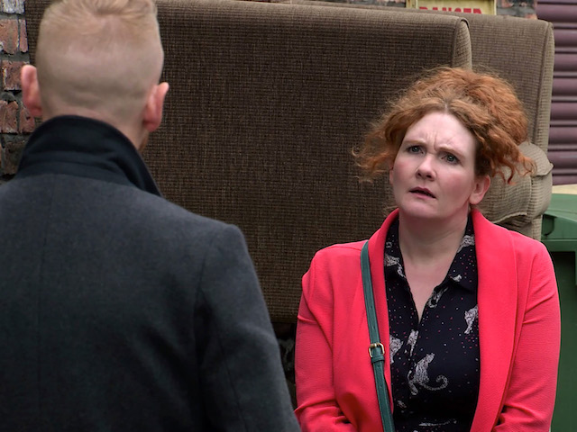Gary on Coronation Street on October 12, 2020
