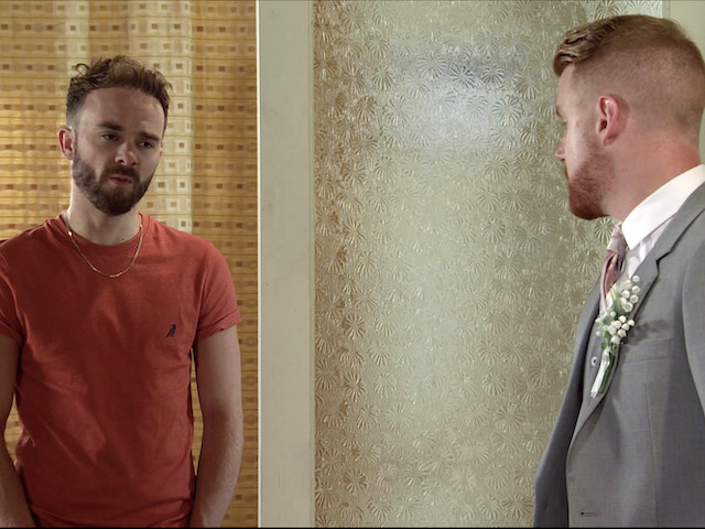Sarah and Gary on Coronation Street on August 17, 2020