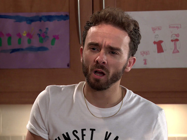 David on Coronation Street on October 19, 2020