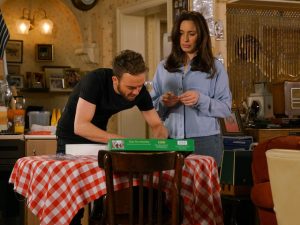 Shona and David on Coronation Street on June 26, 2020
