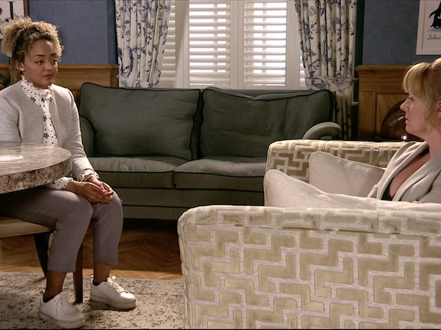 Jenny and Emma on Coronation Street on July 3, 2020