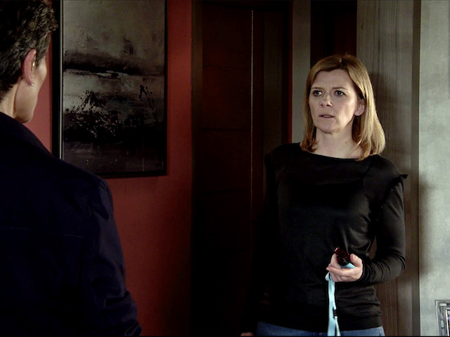 Leanne and Nick on Coronation Street on July 6, 2020