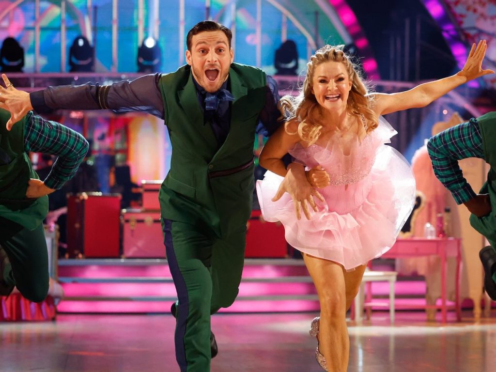 Vito Coppola and Sarah Hadland for Strictly Come Dancing