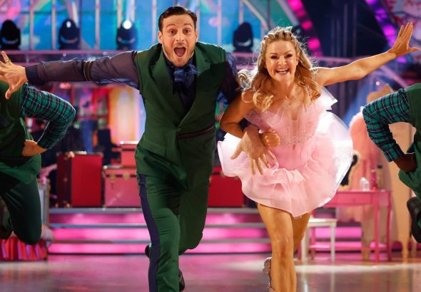Vito Coppola and Sarah Hadland for Strictly Come Dancing