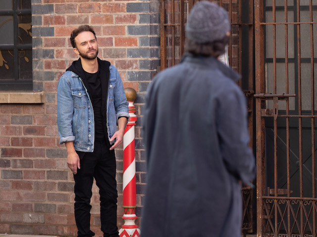 David and Hugo on Coronation Street on October 21, 2020