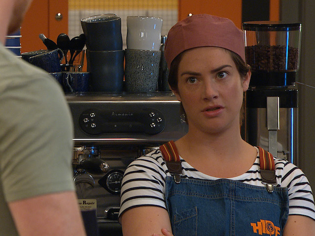 Luke and Victoria on Emmerdale on August 3, 2020