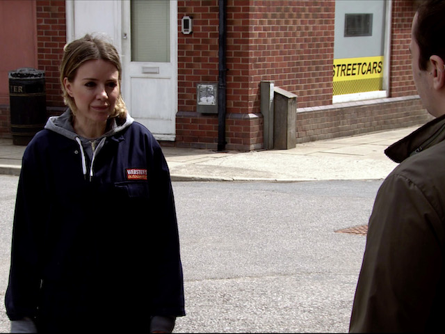 Abi and Seb on Coronation Street on August 14, 2020