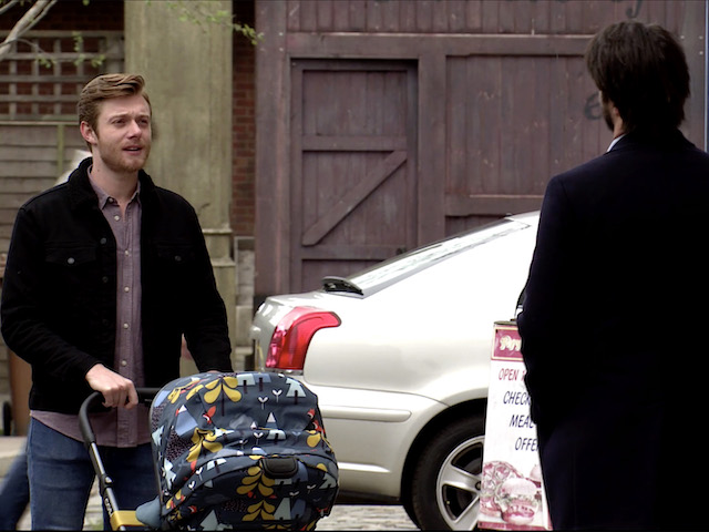 Adam and Daniel on Coronation Street on July 15, 2020