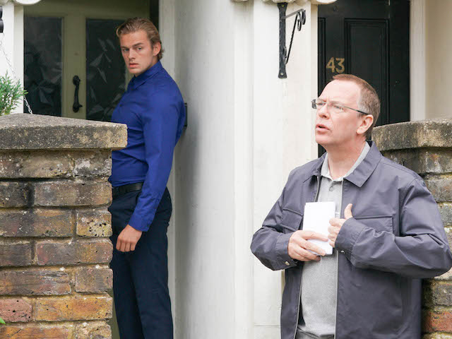 Peter and Ian on EastEnders on October 19, 2020
