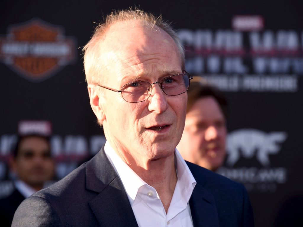 William Hurt pictured on April 12, 2016