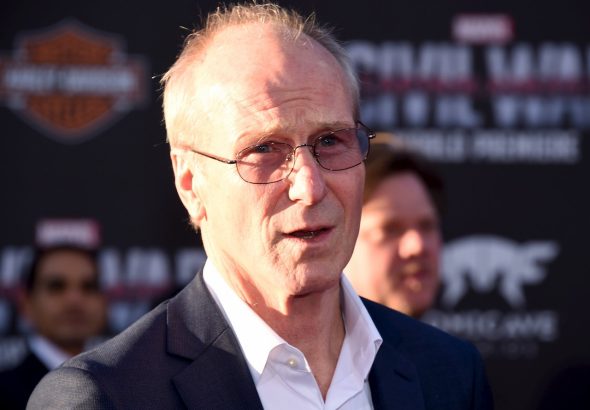 William Hurt pictured on April 12, 2016