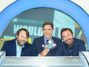 David Mitchell, Rob Brydon, Lee Mack