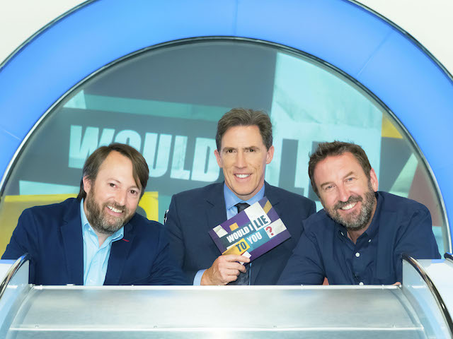 David Mitchell, Rob Brydon, Lee Mack