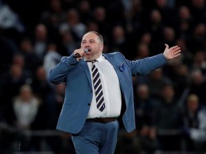 Wynne Evans pictured on April 3, 2019