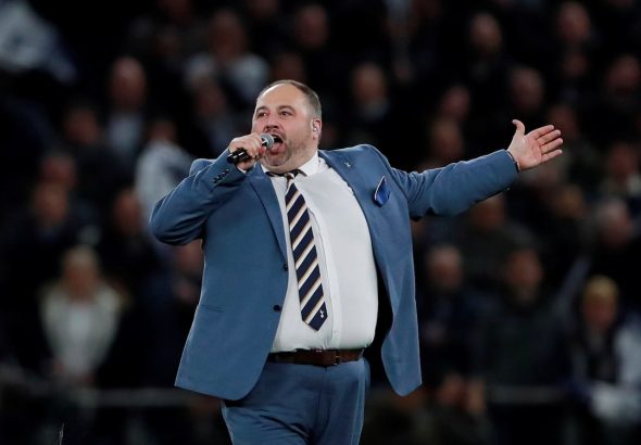 Wynne Evans pictured on April 3, 2019
