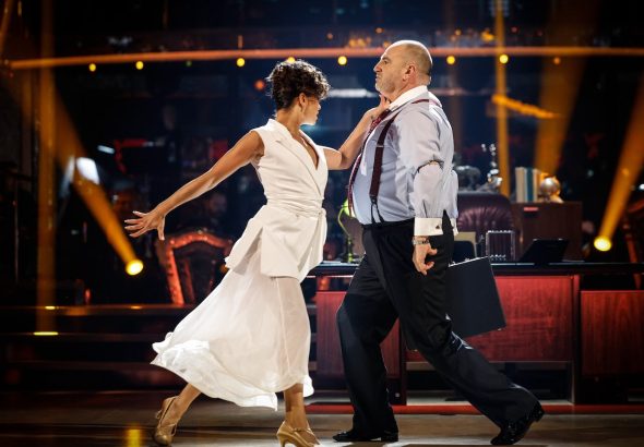 Wynne Evans and Katya Jones for Strictly Come Dancing