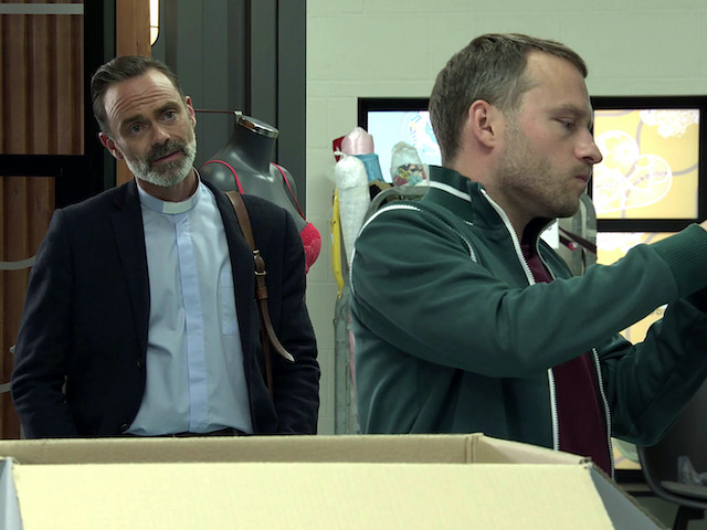 Billy and Paul on Coronation Street on September 16, 2020