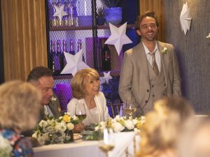 Gail and David on Coronation Street on December 25, 2024