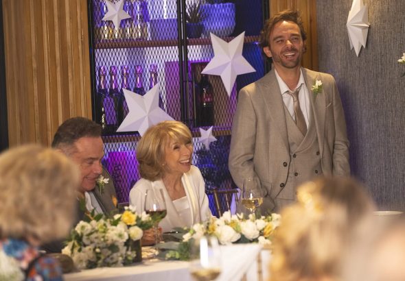 Gail and David on Coronation Street on December 25, 2024