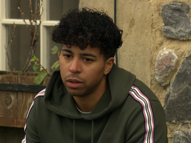 Marlon and Ellis on Emmerdale on January 27, 2021