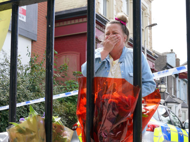 Karen on EastEnders on September 21, 2020