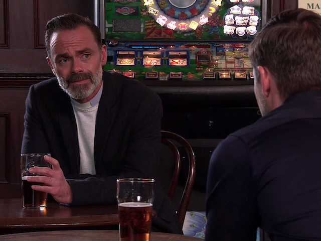 Todd and Billy on Coronation Street on October 21, 2020