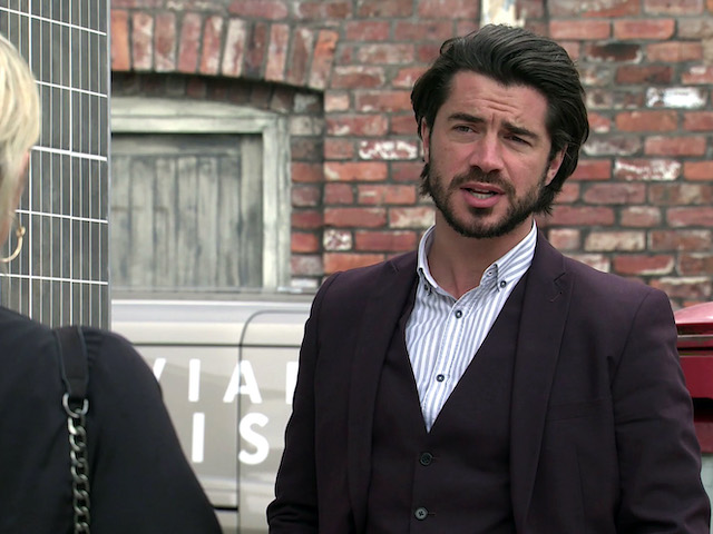 Adam on Coronation Street on September 4, 2020