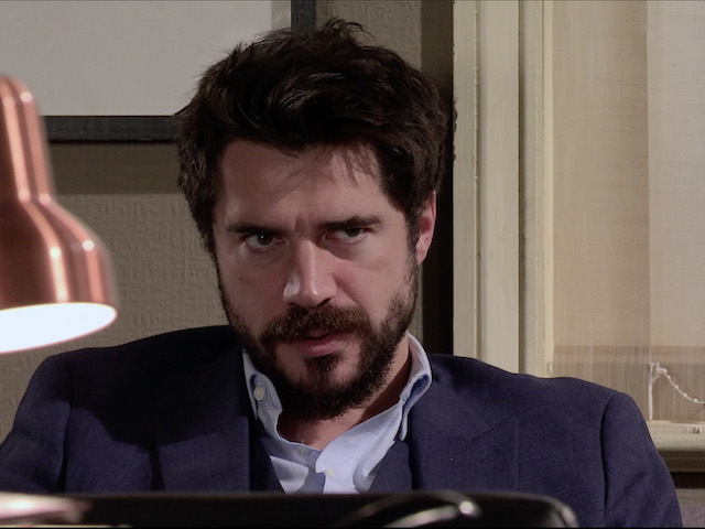 Adam, Sarah and Faye on Coronation Street on January 20, 2021