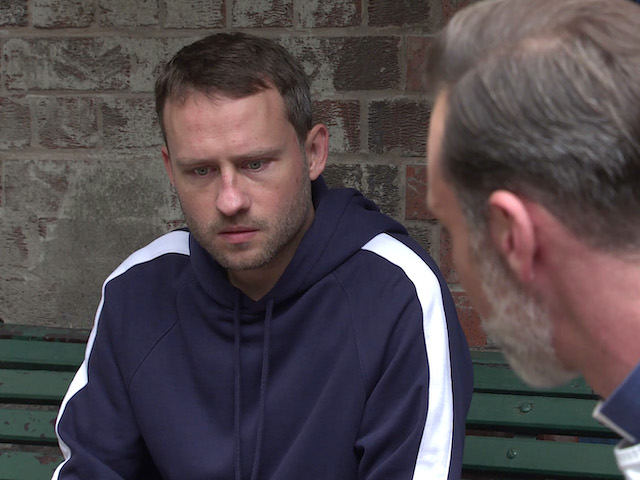 Paul and Billy on Coronation Street on September 14, 2020