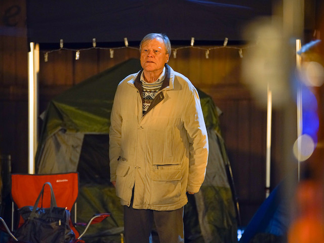Residents confront Ray's redevelopment on Coronation Street on December 9, 2020