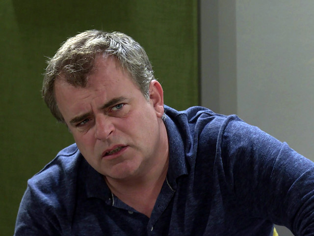 Steve on Coronation Street on October 2, 2020