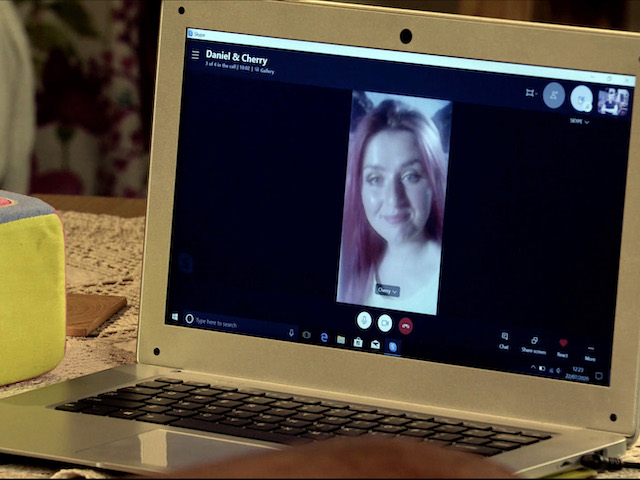 Daniel and Cherry on Coronation Street on August 26, 2020