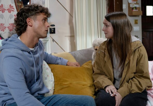 Jacob and Sarah on Emmerdale on September 14, 2026