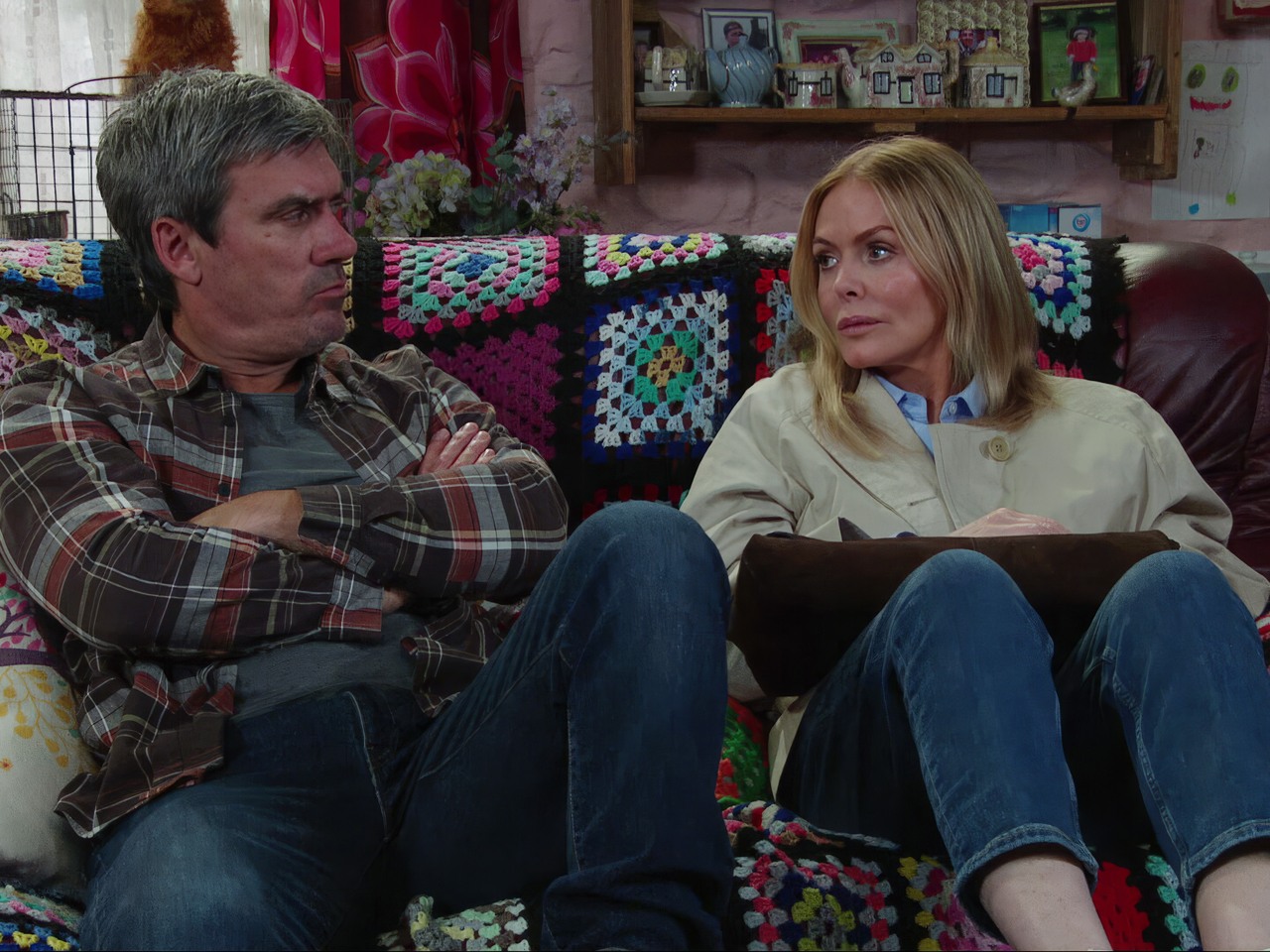 Sadie and Cain on Emmerdale on September 18, 2026