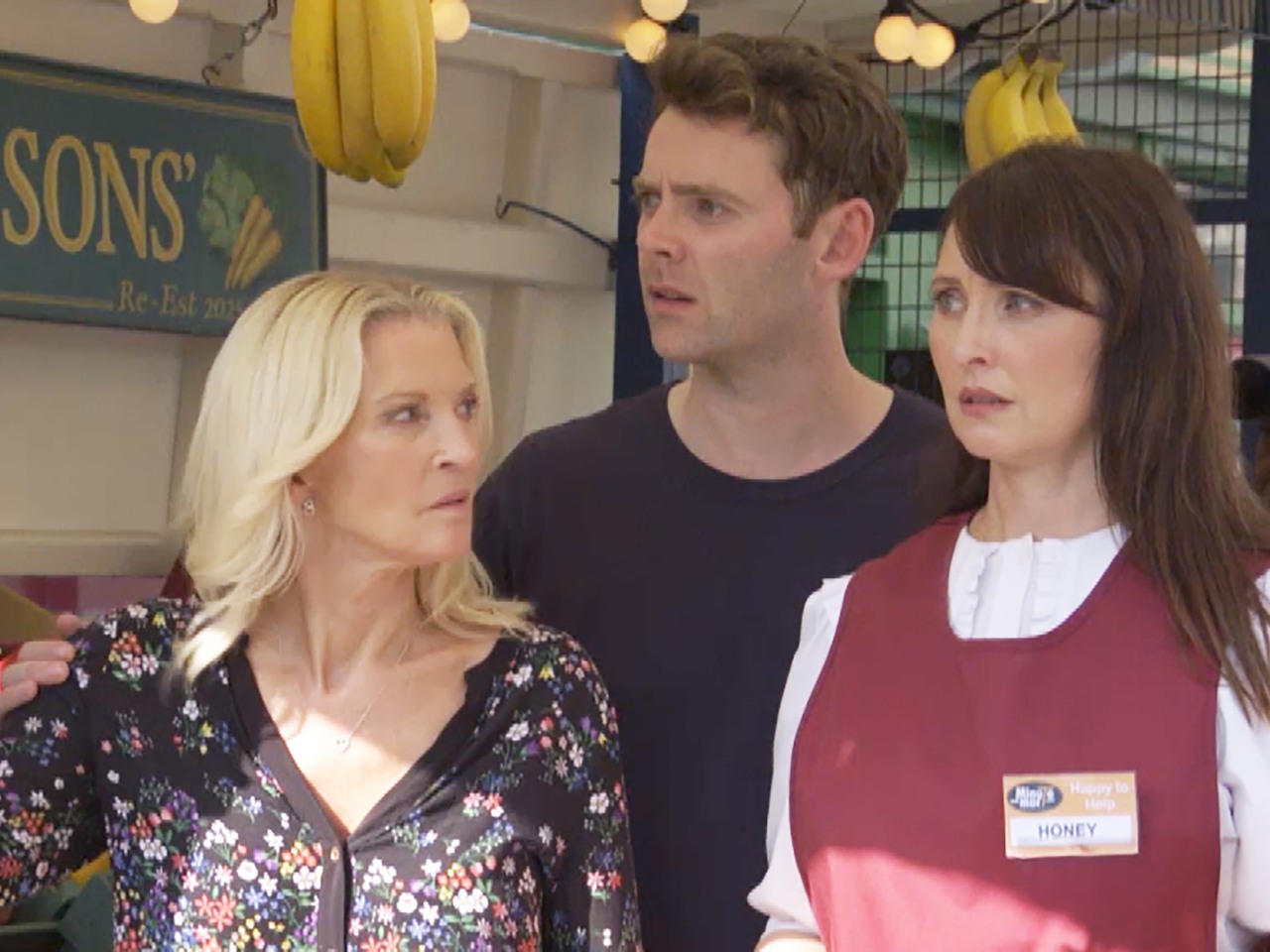Kathy, Peter and Honey on EastEnders on September 14, 2026
