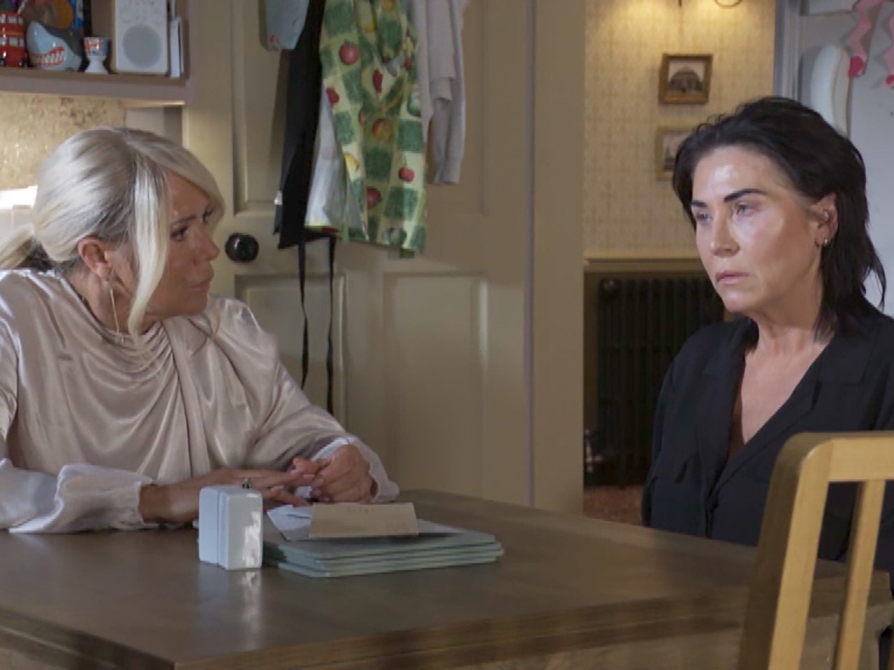 Sharon and Kat on EastEnders on September 17, 2026