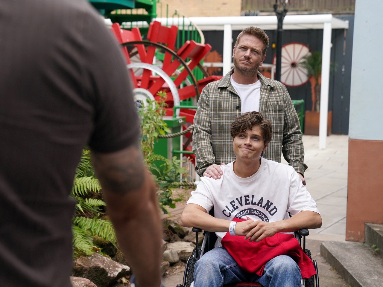 Warren, Sebastian, Caleb and Jonah on Hollyoaks on September 14, 2026