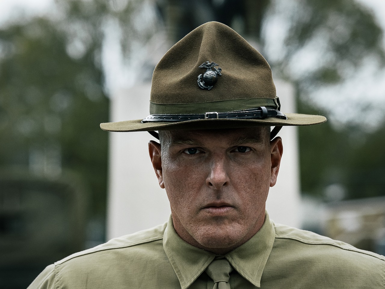 Pat McAfee as Drill Instructor in The Mosquito Bowl