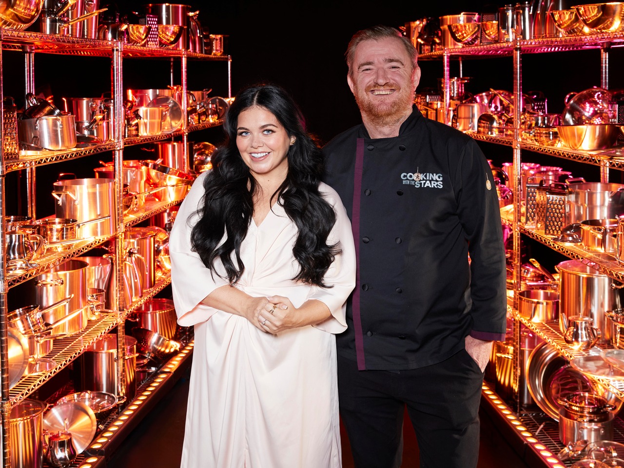 Scarlett Moffatt and Jack Stein for Cooking With The Stars season six