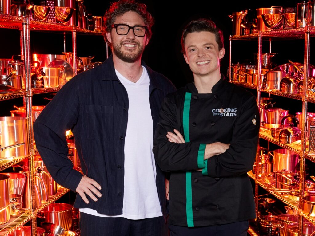 Seann Walsh and Sam Holland for Cooking With The Stars season six