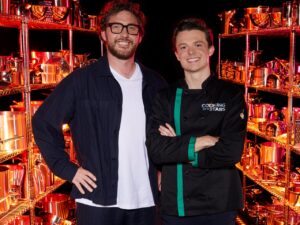 Seann Walsh and Sam Holland for Cooking With The Stars season six