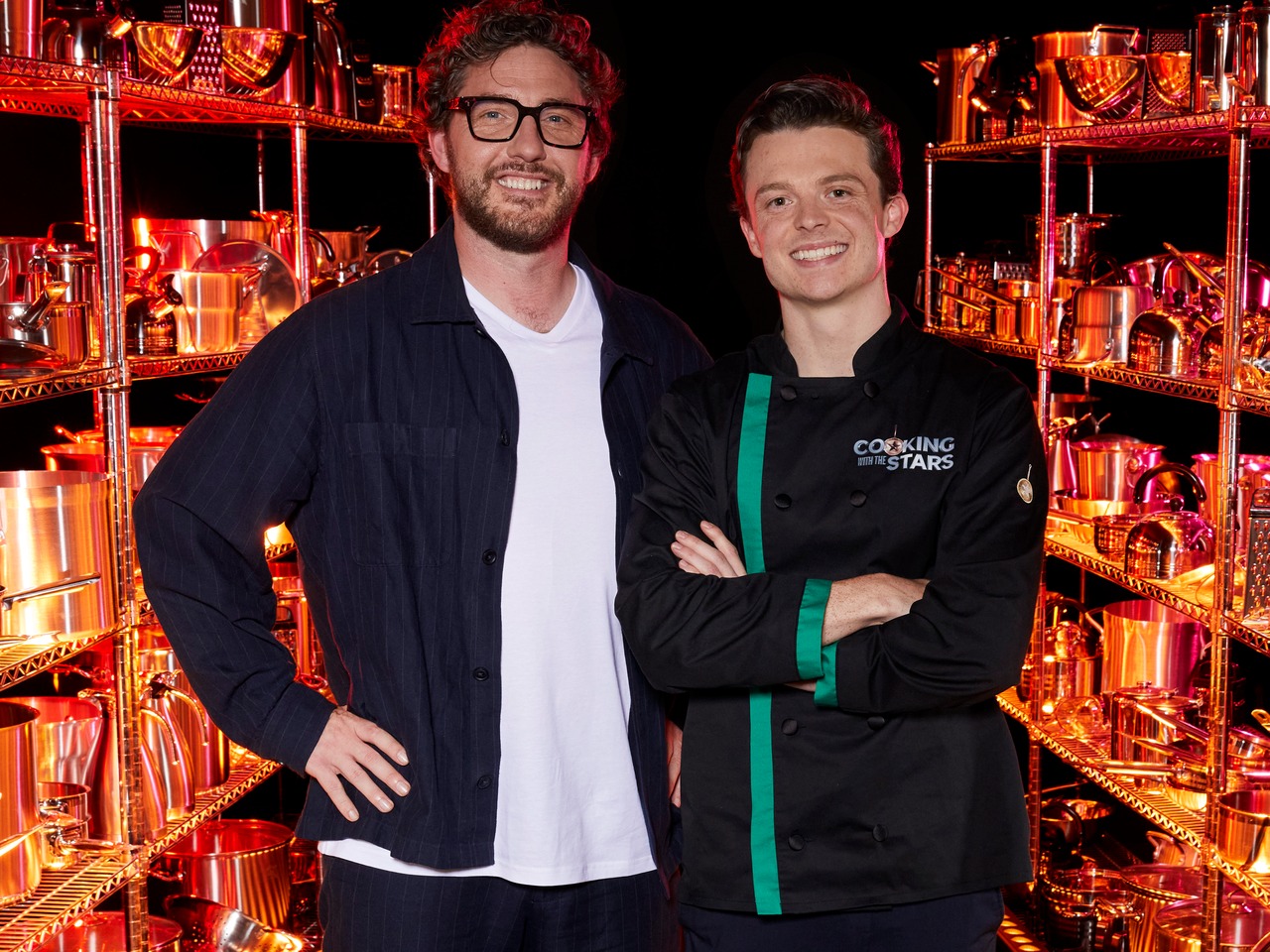 Seann Walsh and Sam Holland for Cooking With The Stars season six