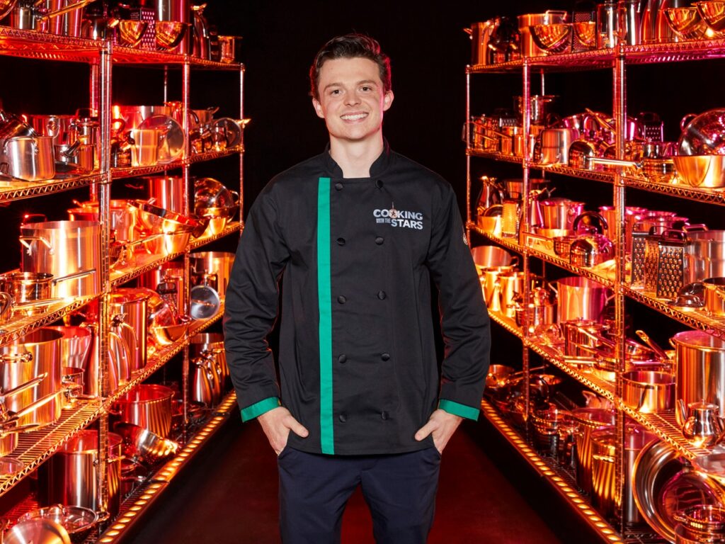 Sam Holland for Cooking With The Stars season six