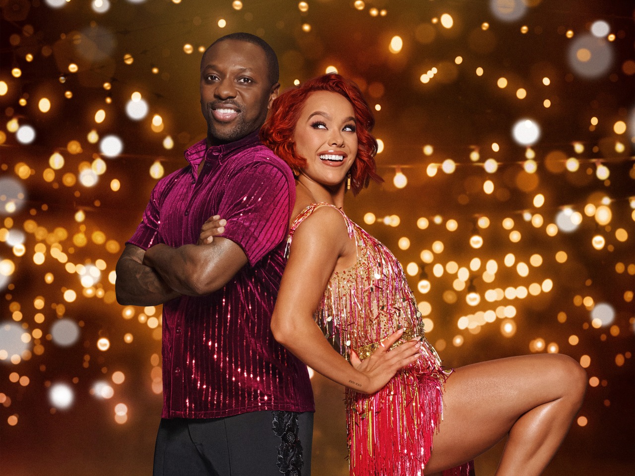 Shaun Wright-Phillips and Alexis Warr for Strictly Come Dancing 2026