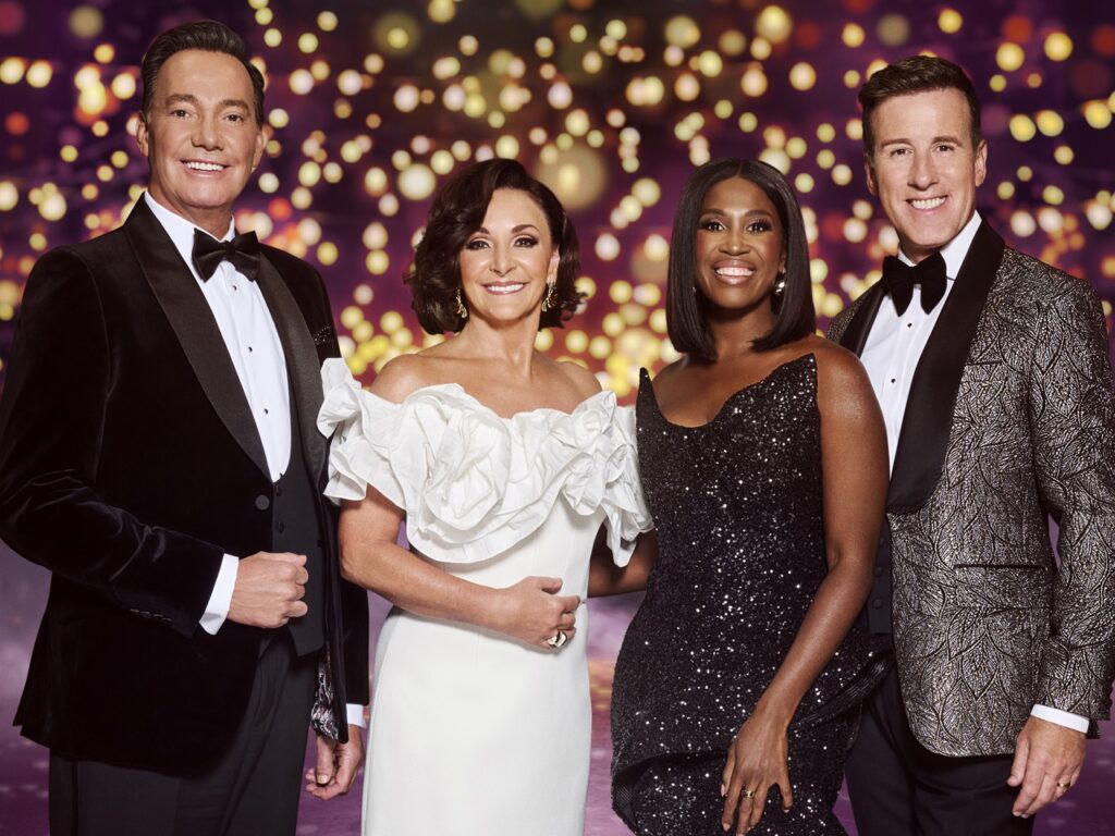 Craig Revel Horwood, Shirley Ballas, Motsi Mabuse and Anton Du Beke for Strictly Come Dancing 2026