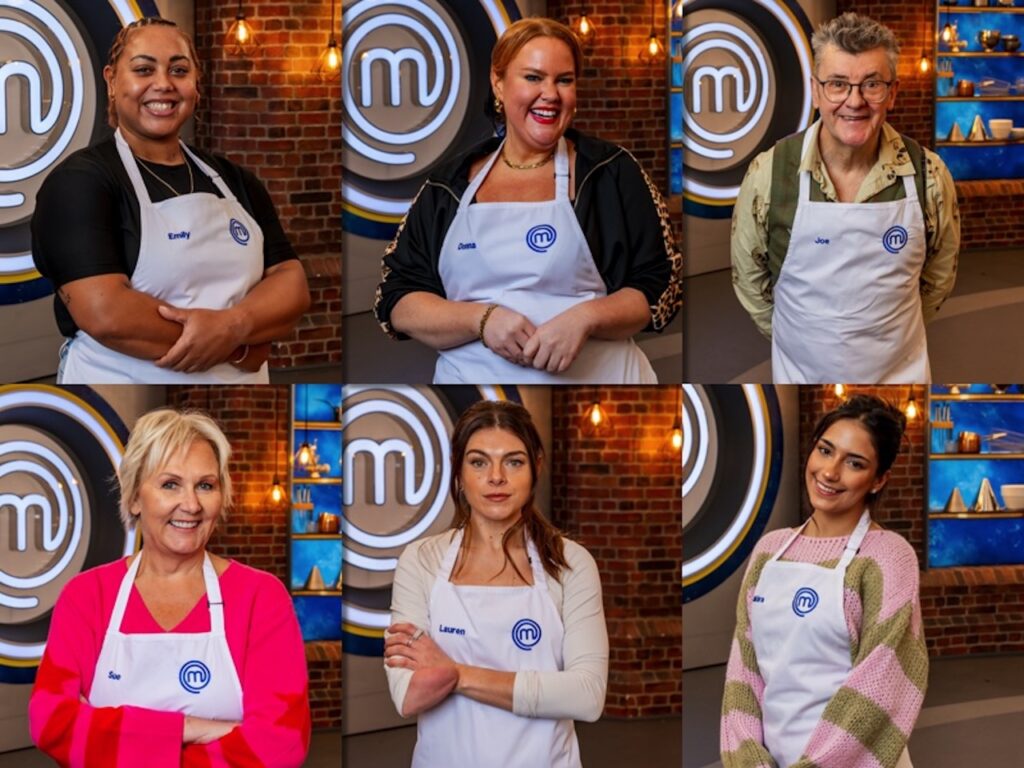 The top six of Celebrity MasterChef 2026
