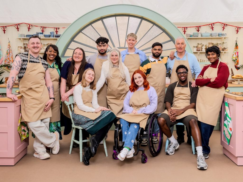 Gabe, Nikki, Shannon, Danni, Mo, Clara, Tom, Molly, Yannis, Gary, Moyin and Connie for The Great British Bake Off S17