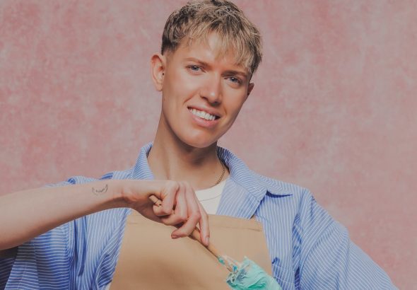 Tom for The Great British Bake Off S17