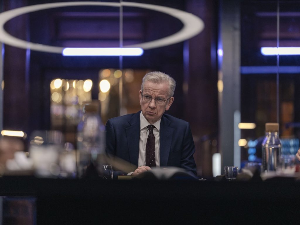 Prime Minister Michael Gove in The Wargame Day 1